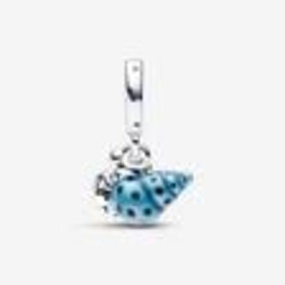 NEW AUTHENTIC PANDORA Glow-in-the-dark Hermit Crab Dangle Charm - Picture 1 of 6